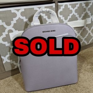 NWT Michael Kors Emmy Backpack